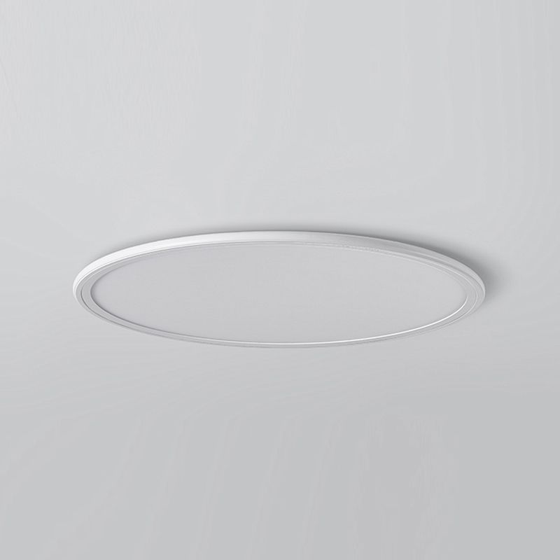 Aluminum Circle Ceiling Light Fixture Simplicity LED Ceiling Mount Light Fixture
