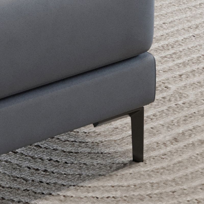 124.02"D x 62.99"W x 35.43"H Fabric Cushions Square Arm Sofa