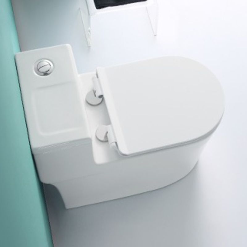 Traditional Ceramic Flush Toilet One Piece Toilet Bowl for Bathroom