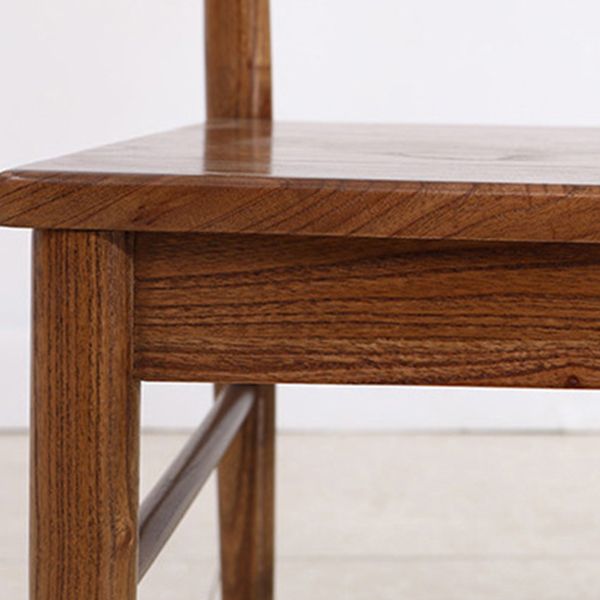 Mesa de comedor rectangular contemporánea Mesa de madera sólida de sándalo rojo con 4 patas