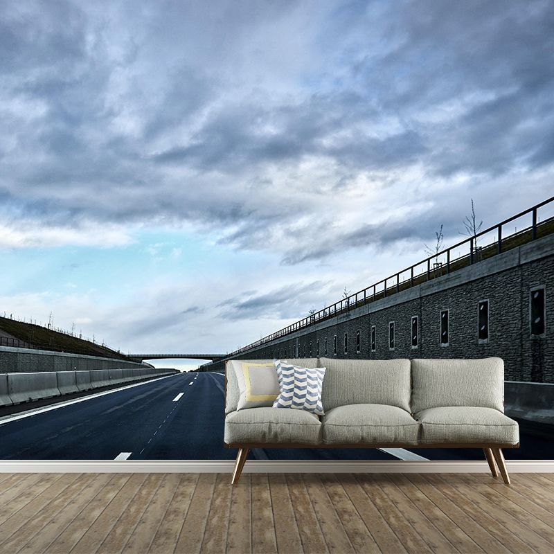 Bridge Mural Horizontal Photography Environment Friendly for Bedroom