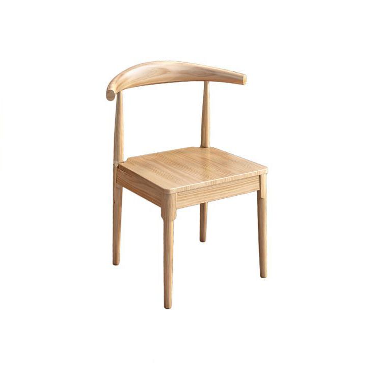 Contemporary Style Dining Table with Solid Wood Dining Table and Chairs for Home Use