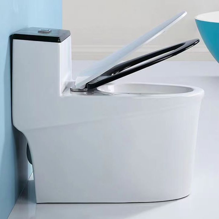 Modern 1-Piece Toilet Bowl Floor Mount White Urine Toilet for Washroom