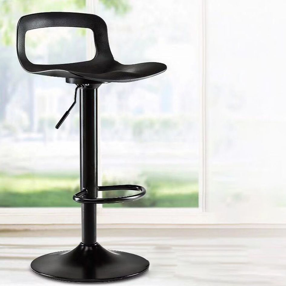 Contemporary Liftable Bar Stool Metal Bar Stool for Restaurant