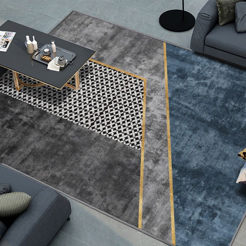 Funky Area Tapje Gorgeous Houndstooth print tapijt polyester vlekbestendig tapijt voor woonkamer