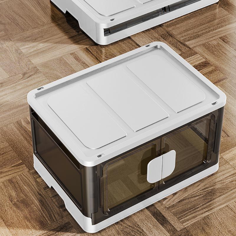 Hinged Storage Cabinet Contemporary Non-Hanging Wardrobe Closet