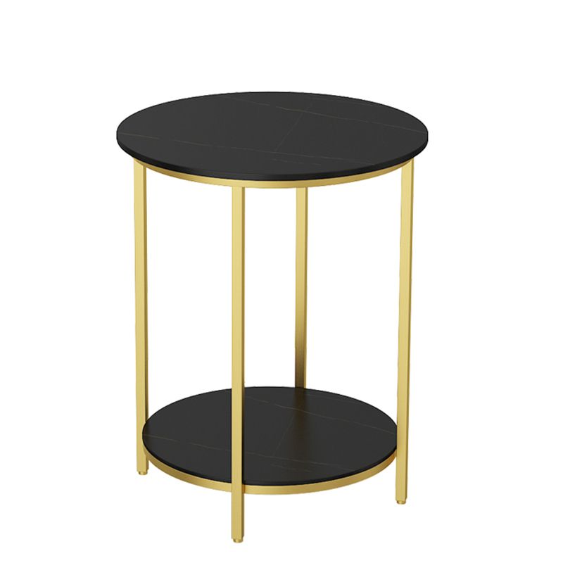 Minimalist Slate Side End Table 4 Legs Side End Table for Living Room