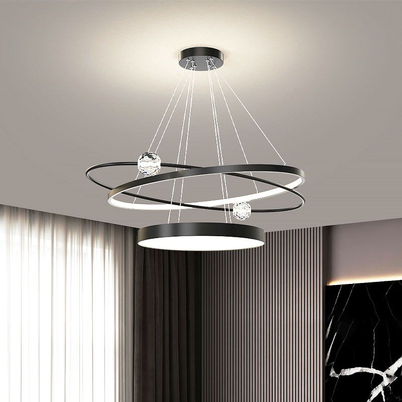 Luce di lusso semplice moderno in stile moderno Lampella a sospensione Luce per soggiorno sala da pranzo