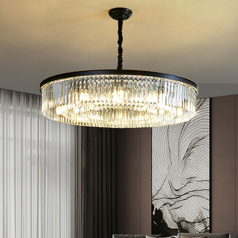 Luz de lámpara de lámpara de estilo moderno CRISTAL Multi Head Light para sala de estar