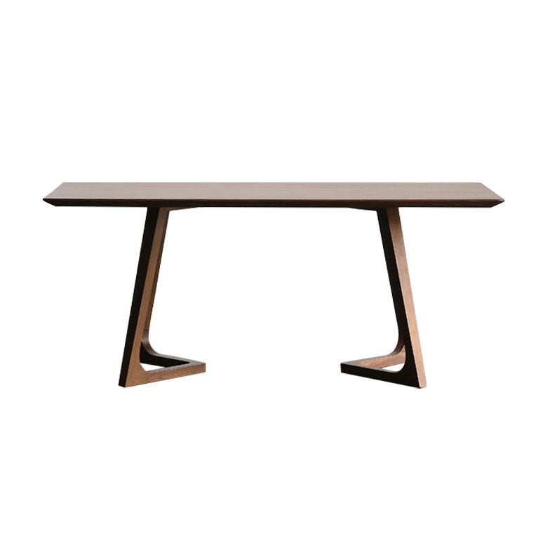 Modern Style Solid Wood Top Dining Table Sets Rectangle Table Dining Table Furniture for Home