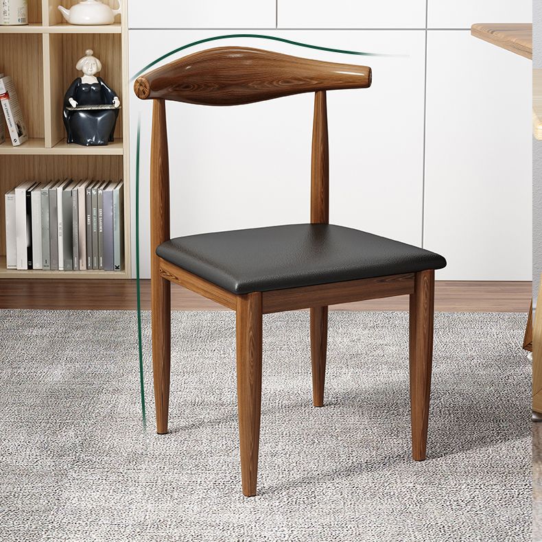 Moderne MDF -Rechteck -Form -Ess -Set -Küche Standard -Esset mit doppelter Sockelbasis