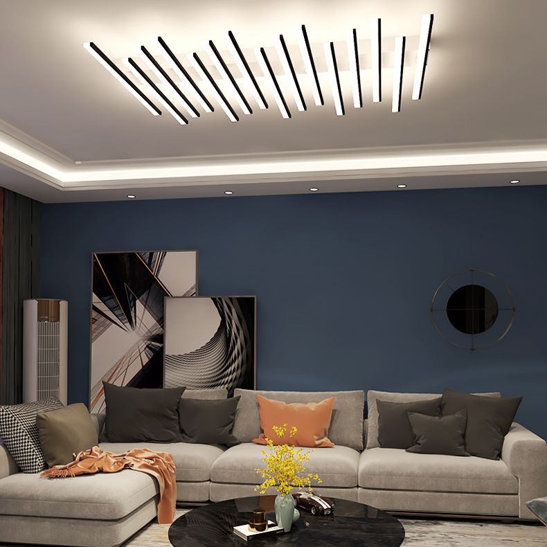 Lineaire inbouwplafondlamp Led-plafondverlichting Hedendaagse inbouwverlichting