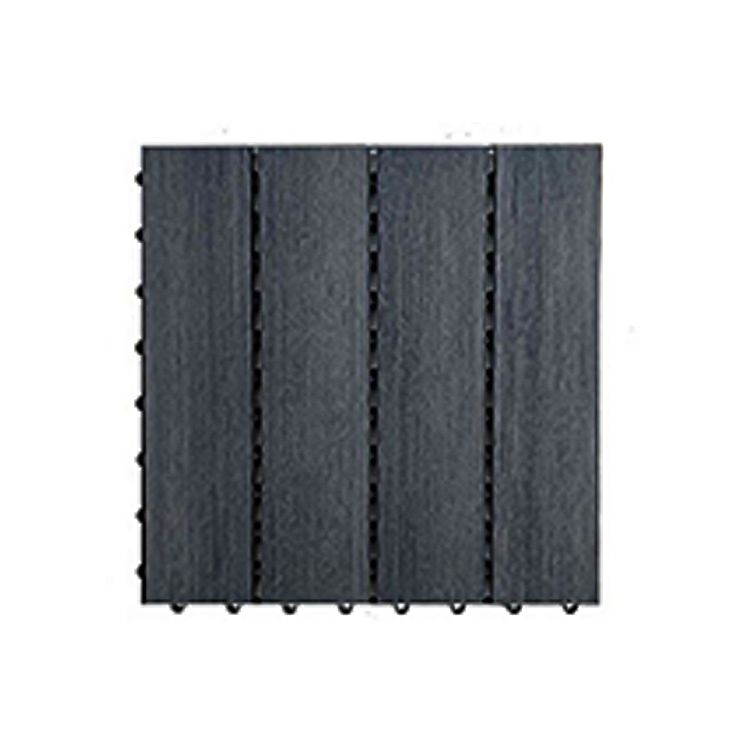Composite Deck Flooring Tiles Interlocking Deck Flooring Tiles with Scratch Resistant