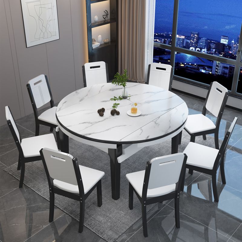 Silla de comedor industrial de madera para el hogar, silla auxiliar de comedor con respaldo abierto y sin brazos (juego de 2)