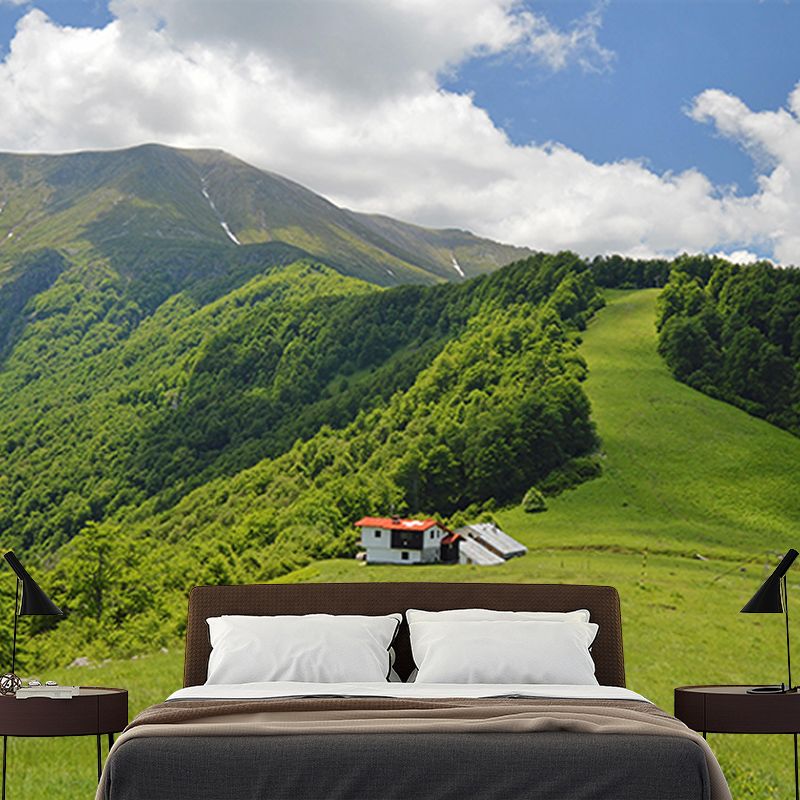 Mountain Landscapes Mural Wallpaper Mildew Resistant Living Room Wall Decor