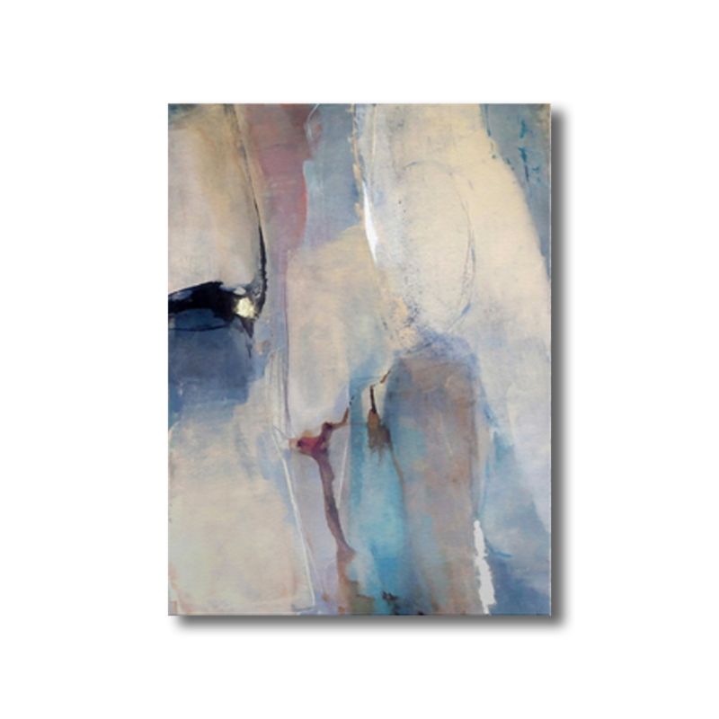 Abstract Wall Decor Contemporary Art Textured Bedroom Canvas Print, Multiple Sizes
