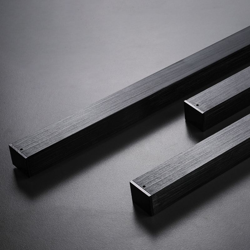 Modern Minimalist LED Linear Ceiling Light Aluminium Indoor Flush Mount with Acrylic Shade
