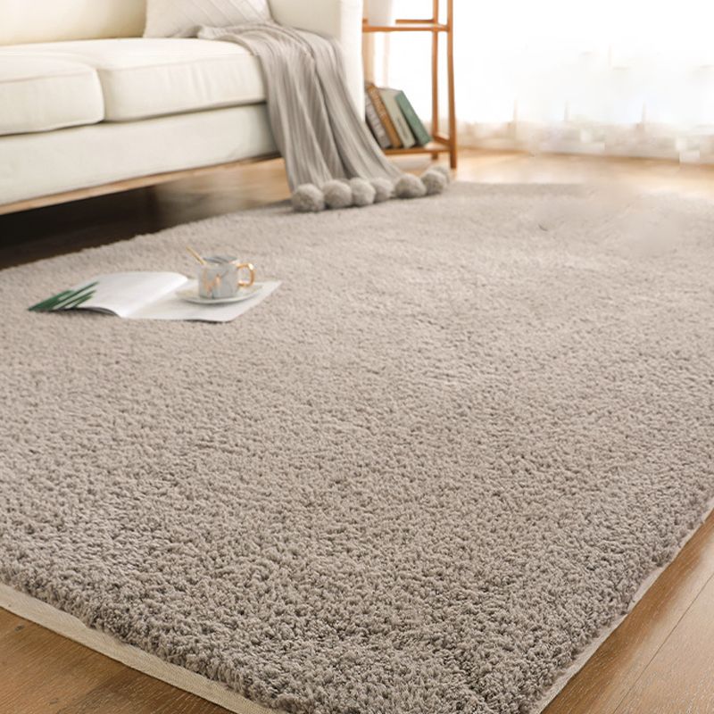Tapis uni multicolore en polypropylène, zone apaisante, facile d'entretien, antidérapant, adapté aux animaux de compagnie, pour chambre