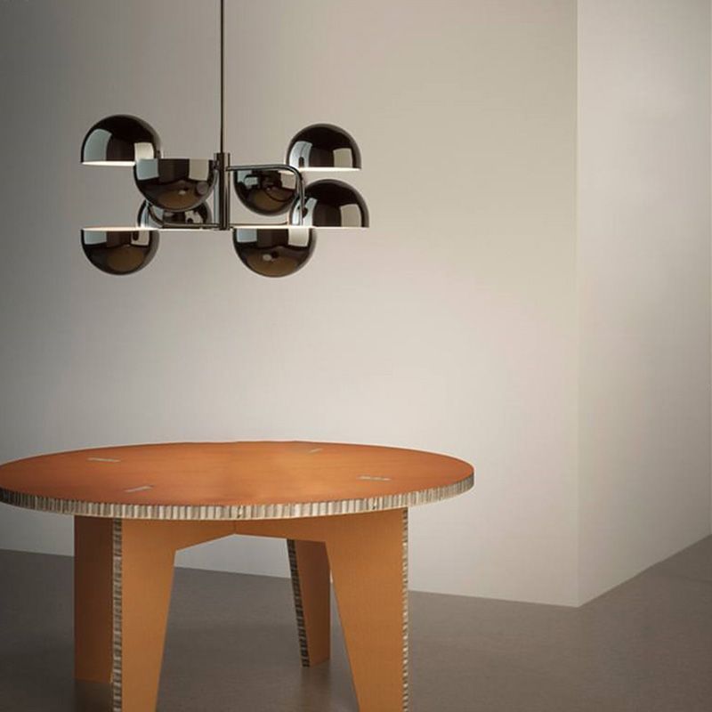 Metal Ceiling Lamp Postmodern Chandelier Pendant Light for Living Room Dining Room