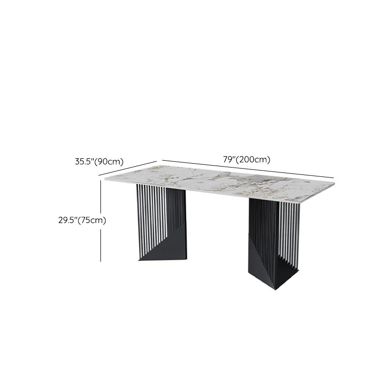 Metal Dinette Set with Gray Chairs 1/2/4/7 Pcs Glam Dining Table Set