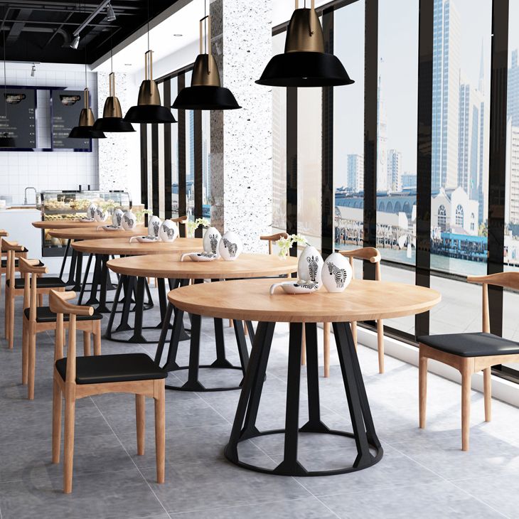 Round Dining Table Contemporary Dining Table with Pedestal for Dining Room