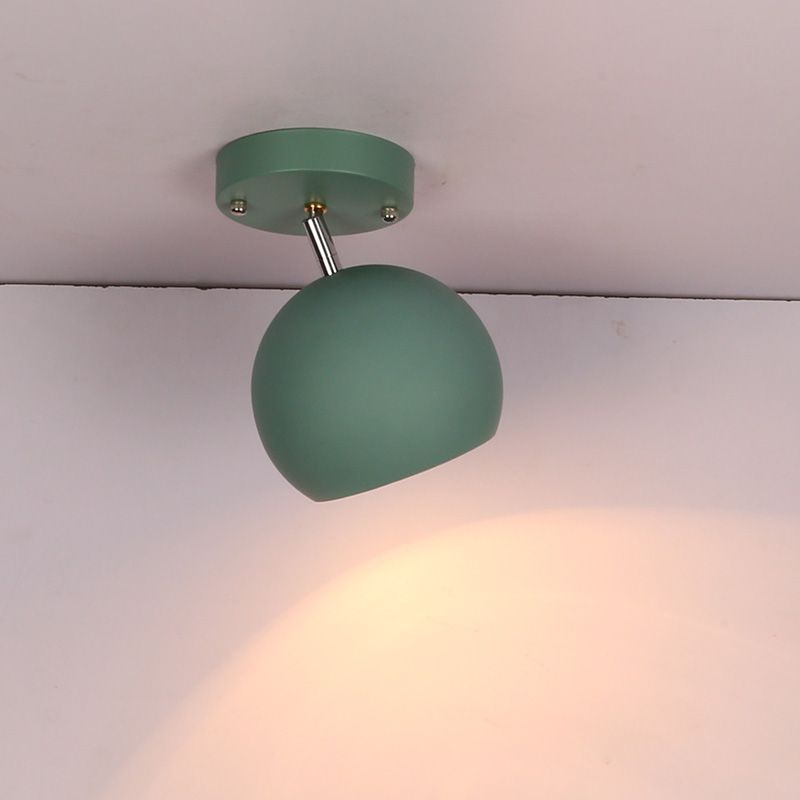 Zeitgenössische Spülleuchten Eisenschalen-förmige Makkaron-Flush-Halterunglampe