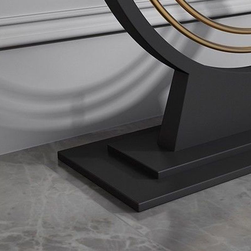 11.8" W Slate Console Scratch Resistant Contemporary Sofa Console Table