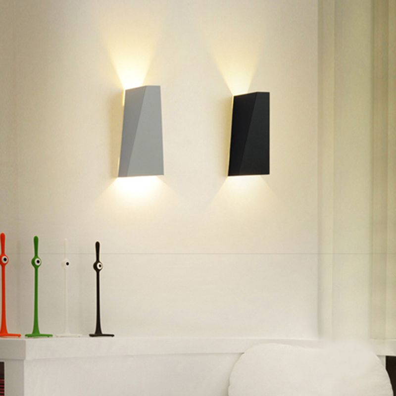 Geometrische Wandleuchten moderne minimalistische Eisenleuchte Wandleuchte für Wohnzimmer