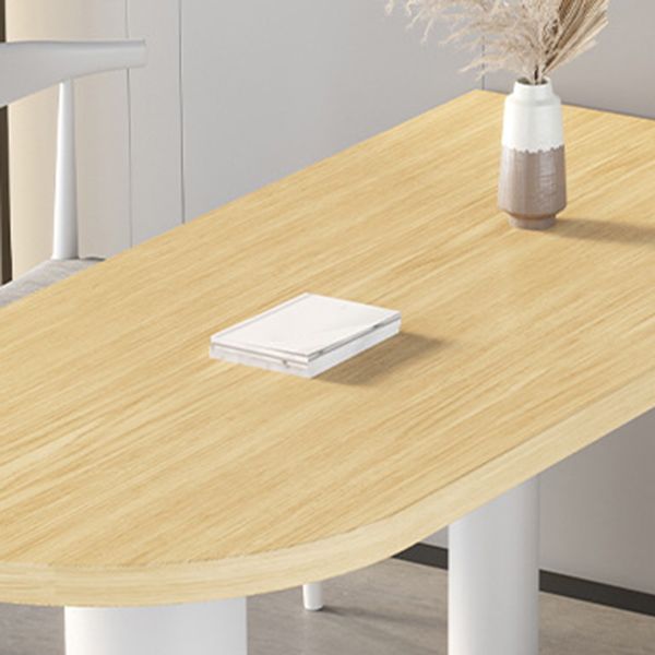 Gratis vorm massief hout binnen tafel restaurant moderne houten tafel met 3 poten