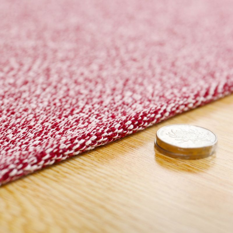 Multicolor Modern Indoor Rug Cottonr Solid Carpet Easy Care Rug for Living Room