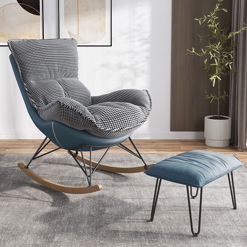 Simple Style Modern Rocker Chair Leisure Lounge Home Chaise Chair