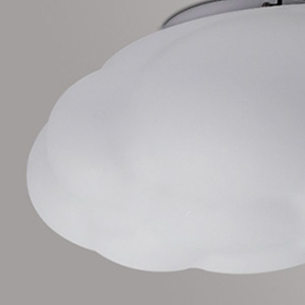 LED White Ceiling Light Modernism Flush Mount Lighting for Restaurant Foyer