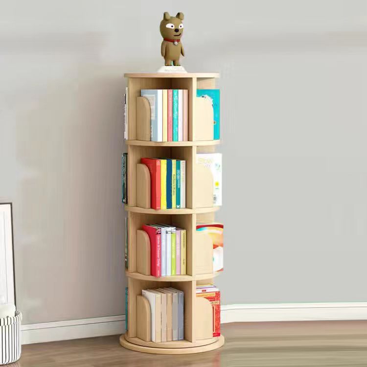 Libreria in stile scandinavo libreria chiusa in legno massiccio per la sala da studio per ufficio a casa