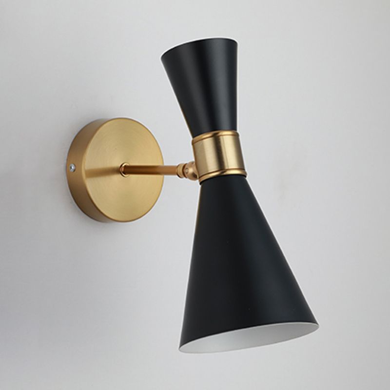 Geometric Wall Lamps Modern Style Metal 1 Light Wall Light Sconce