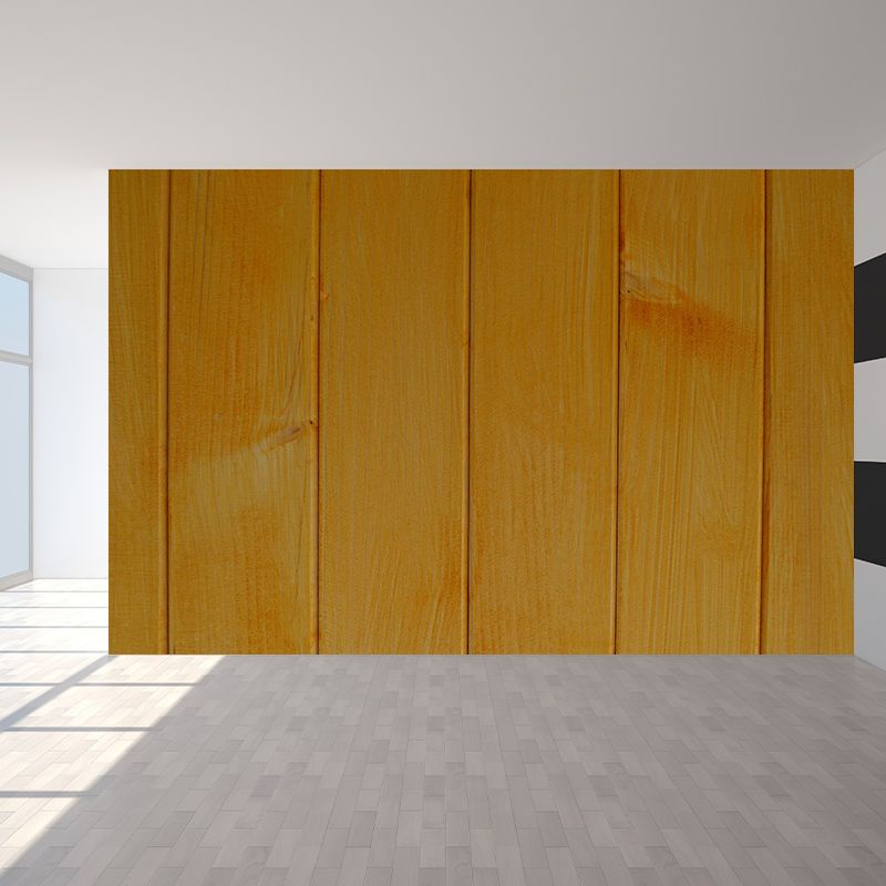 Simple Wood Grain Wall Mural for Sitting Room Removable Wall Decals, Personalized Size