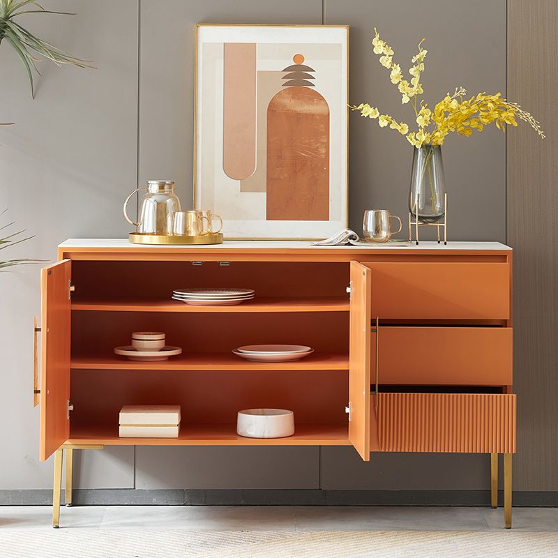 15.6 Inch Width Classic Glam Storage Chest Stone Storage Chest Dresser