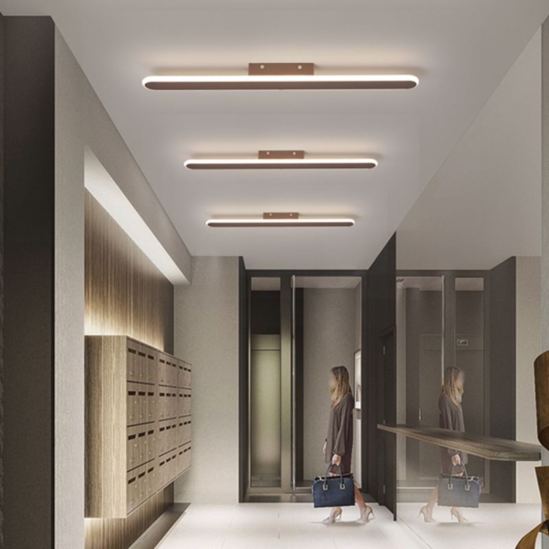 Modern LED Wall Mount Light 1-Light Wall Light with Acrylic Shade for Bedroom
