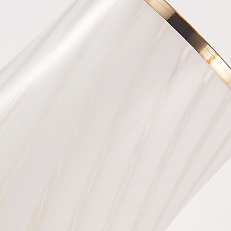 Nordic Style Metal Vanity Light Glass Shade Vanity Lamp for Shower Room