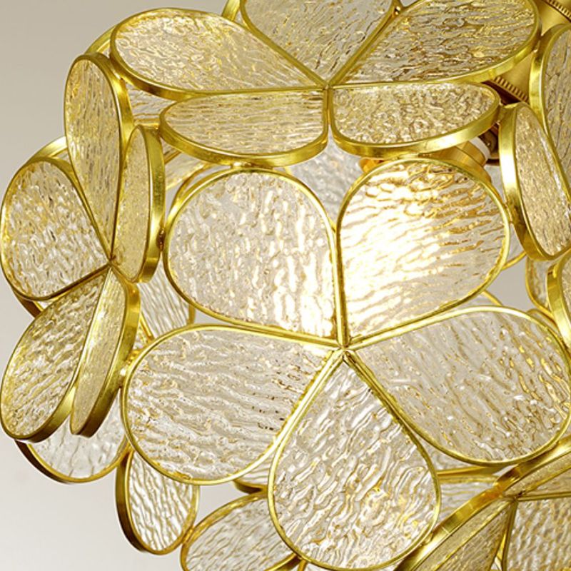 Nordic Style Copper Wall Light Colorful Ball Shape Wall Lamp for Living Room