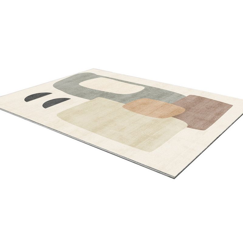 Nordic Style Rug Polyester Non-Slip Area Rug for Home Decoration