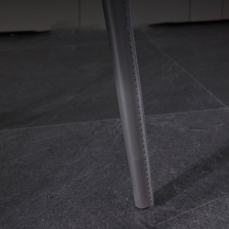 Industrial Wingback Side Chair Upholstered Armless Dining Chairs