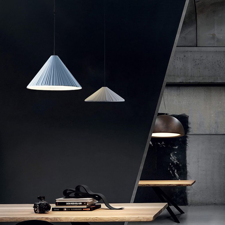 Cement taps toelopend hangende licht Noordse moderne stijl 1 lichte restaurant plafond hanglamp