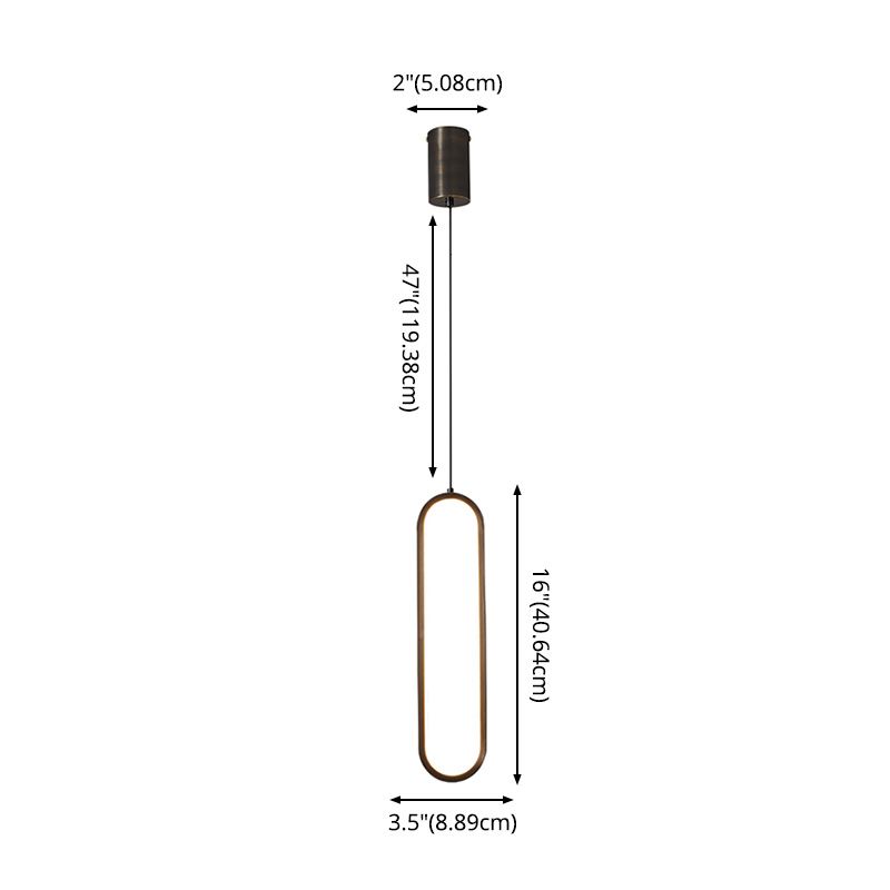 Servo moderno a forma di metallo ovale per la sala da pranzo del bagno per soggiorno