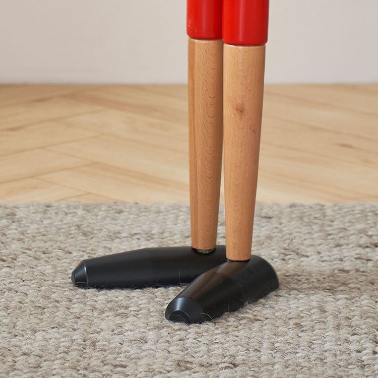 Solid Wood Accent Side Table Table Abstract Side End Snack Table