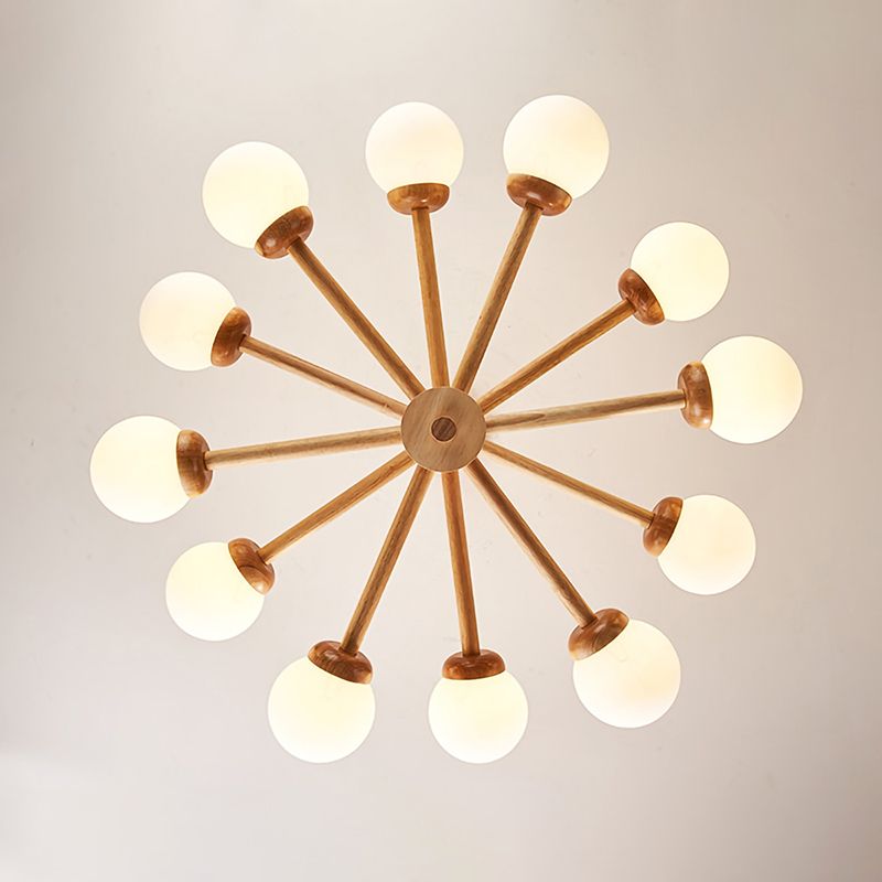 Globe Chandelier Pendant Light Modern Multi-Head Chandelier Lamps Fixtures for Living Room