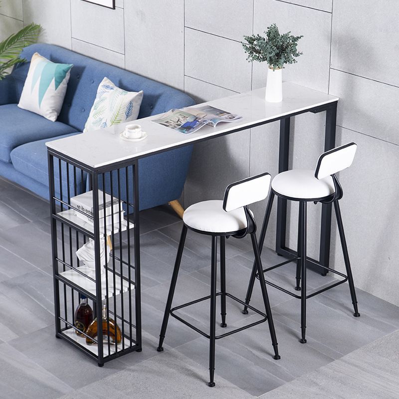 Industrial Pub Dining Set 1/2/3 Pieces Bar Stool and Table Set