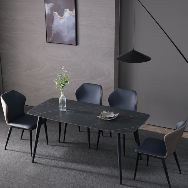 Modern Kitchen Sintered Stone Furniture with Standard Height Compact Dining¬†Room¬†Table¬†Set