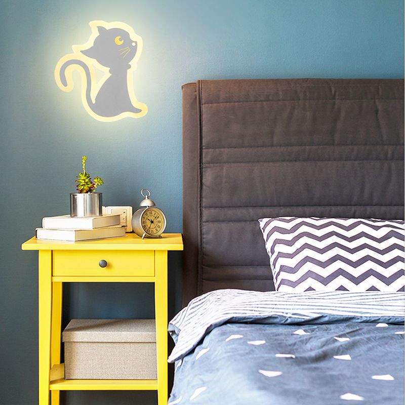 Kreative Tiere Wandleuchte moderne LED -Wandleuchte für Kinderzimmer