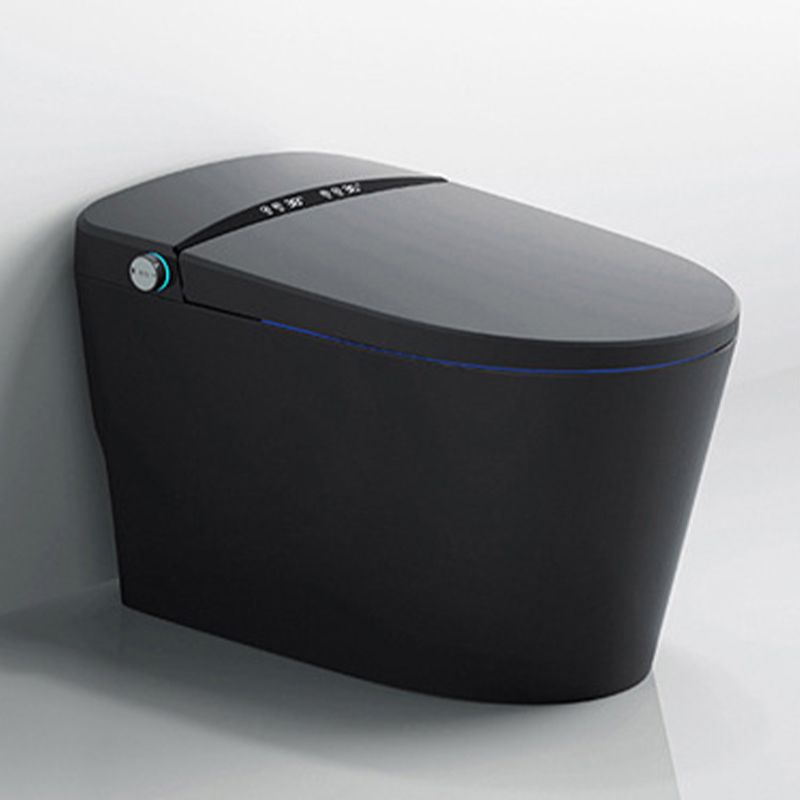 Heated Seat Modern Flush Toilet Concealed Tank One-Piece Toilet with Slow Close Seat