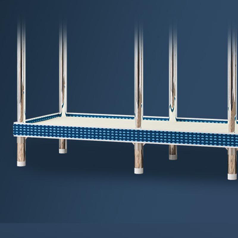 Contemporary Wardrobe Armoire Steel Wardrobe Closet with Legs